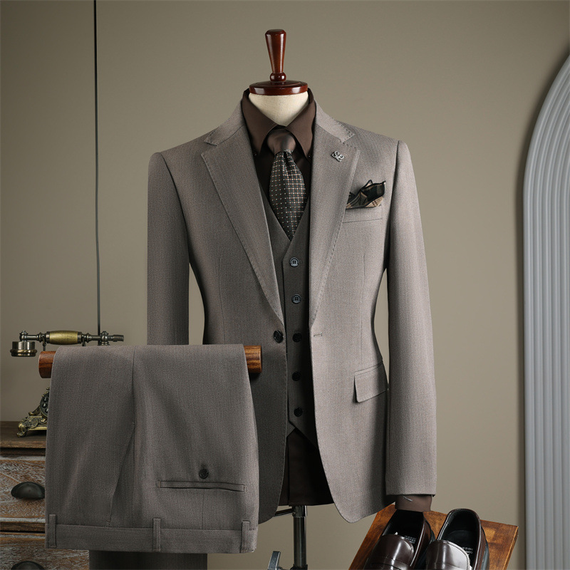 Mens Grooming On Sale - Textured Notched Lapel Tuxedo, Autumn, Winter,