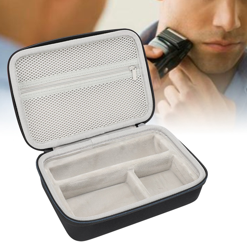 Men'S Grooming Bag - Portable Hair Clipper Storage Bag Durable