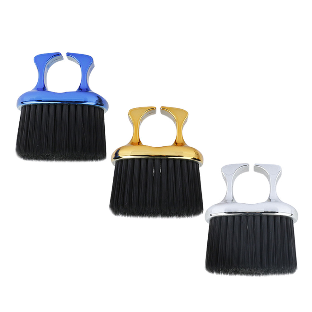 Men Grooming Home - 3Pcs Professional Barber Neck Duster Brush