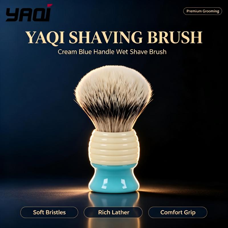 Men'S Grooming Cream - YAQI Men Wet Shaving Brush Brush