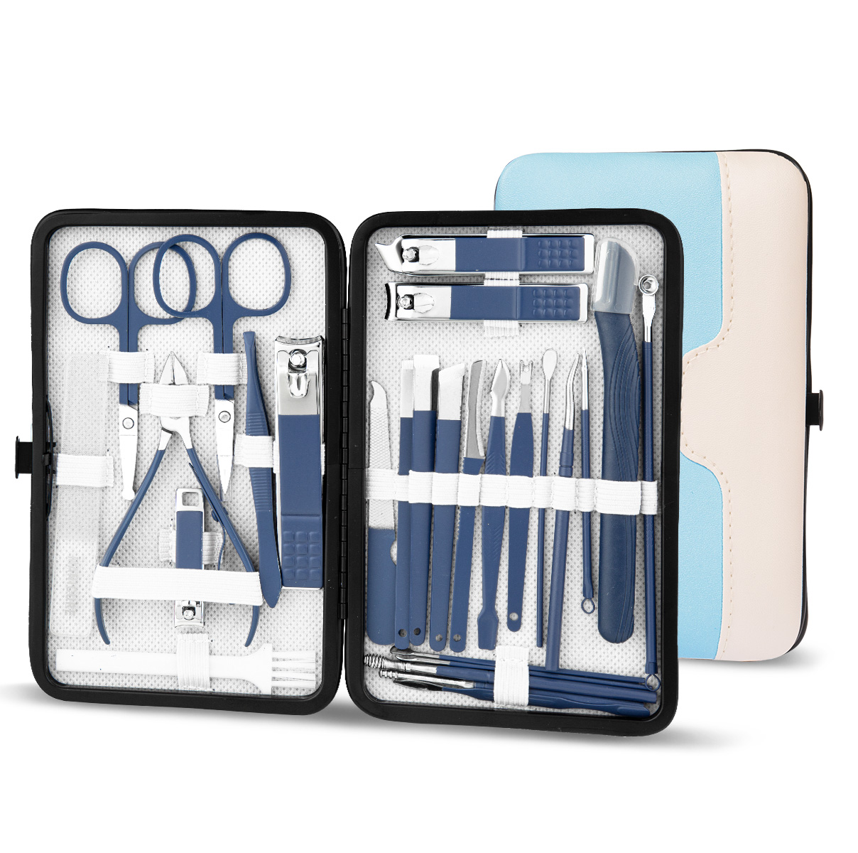Nail Care Kit Mens - 28pcs Manicure set Men Personal Care