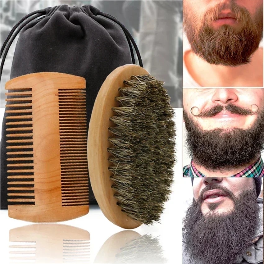 Professional Soft Boar Bristle - đánh giá và giá Men'S Grooming Bag