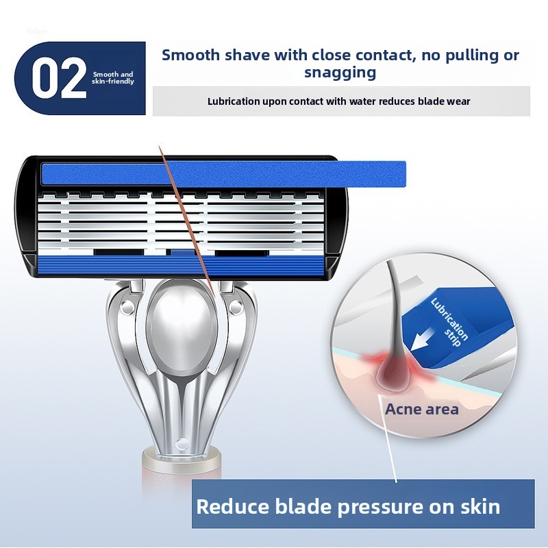 6 Layer Manual Razor Blade Ref - đánh giá và giá Men'S Grooming Gift Box