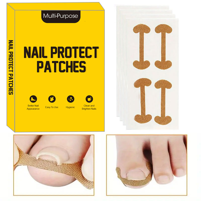 40-100PCS Brown Toenail Patche - đánh giá và giá Nail Care Kit Mens