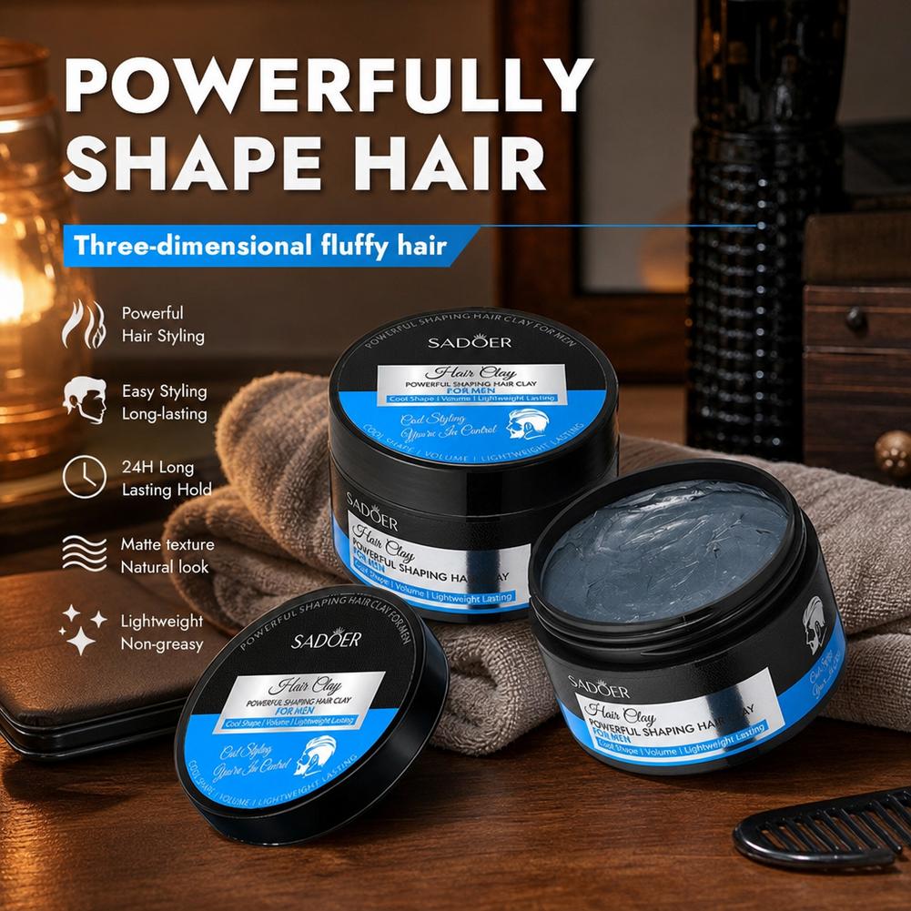 Matte Hair Styling Clay Strong - đánh giá và giá Men'S Grooming Cream