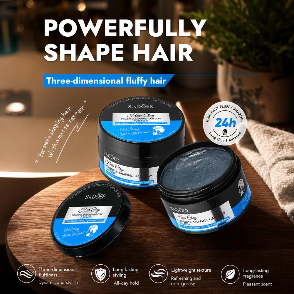 Matte Hair Styling Clay Strong - đánh giá và giá Men'S Grooming Cream