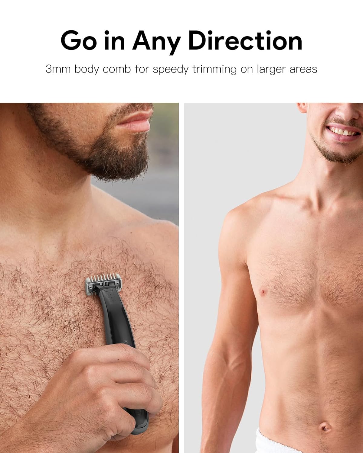 New Skin Protector & Body Comb - đánh giá và giá Men'S Grooming Trimmer