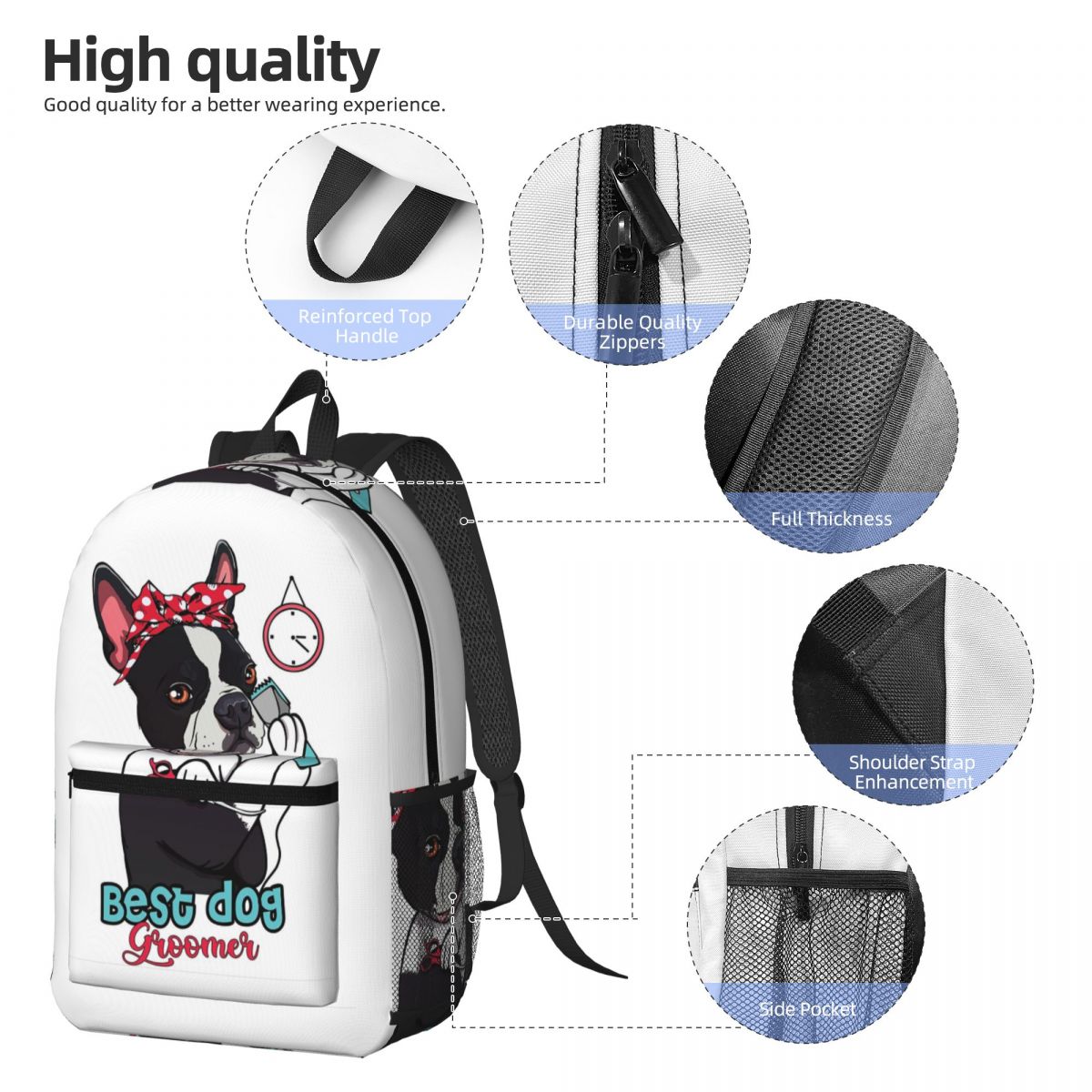 Cute Dog Groomer Gift For Wome - đánh giá và giá Men'S Grooming Bag