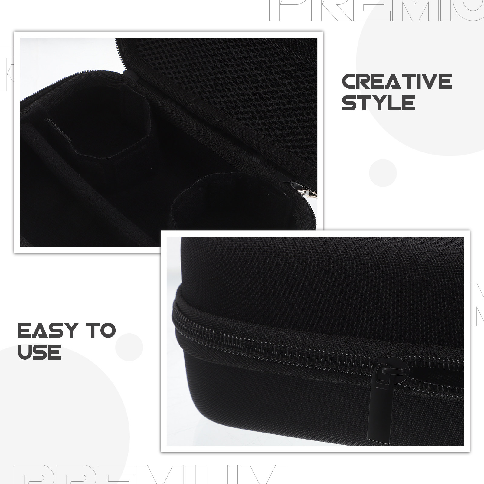 Hard Shell Razor Case Electric - đánh giá và giá Men'S Grooming Bag