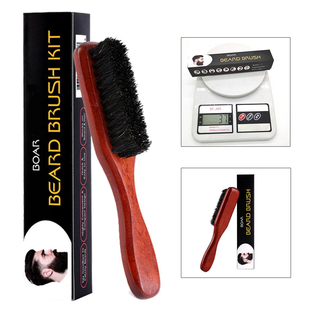 Beard Brush for Men Wooden Bri - đánh giá và giá Men Grooming Home