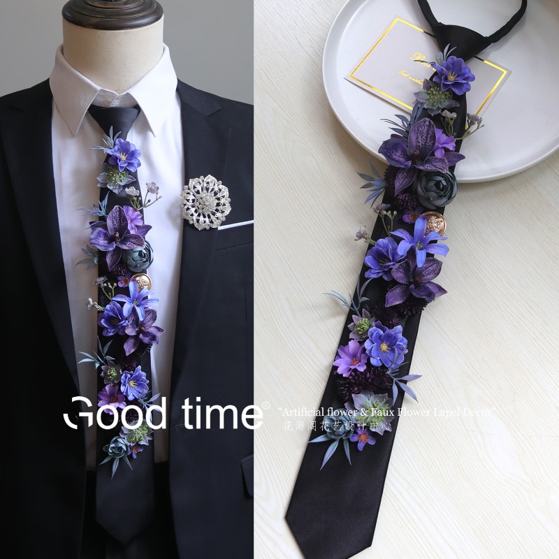 Tie flower simulation flower,  - đánh giá và giá Men Grooming Home