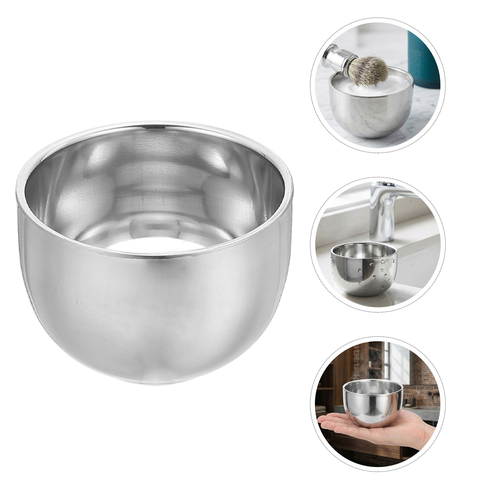 Stainless Steel Shaving Soap B - đánh giá và giá Men'S Grooming Cream