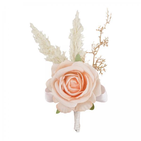 Elegant Rose Boutonniere Handm - đánh giá và giá Men Grooming Home