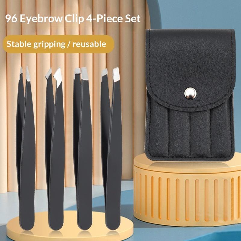 4Pcs Colorful Stainless Steel  - đánh giá và giá Men'S Grooming Bag