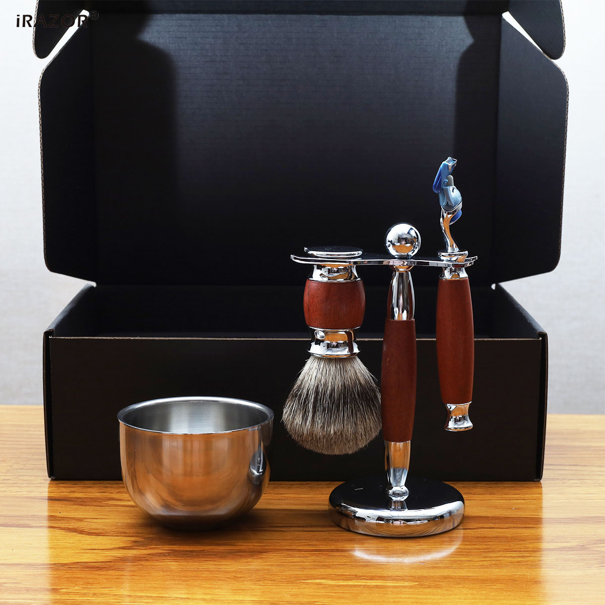 iRAZOR Luxury Men's 5 Blade Ra - đánh giá và giá Men'S Grooming Gift Box