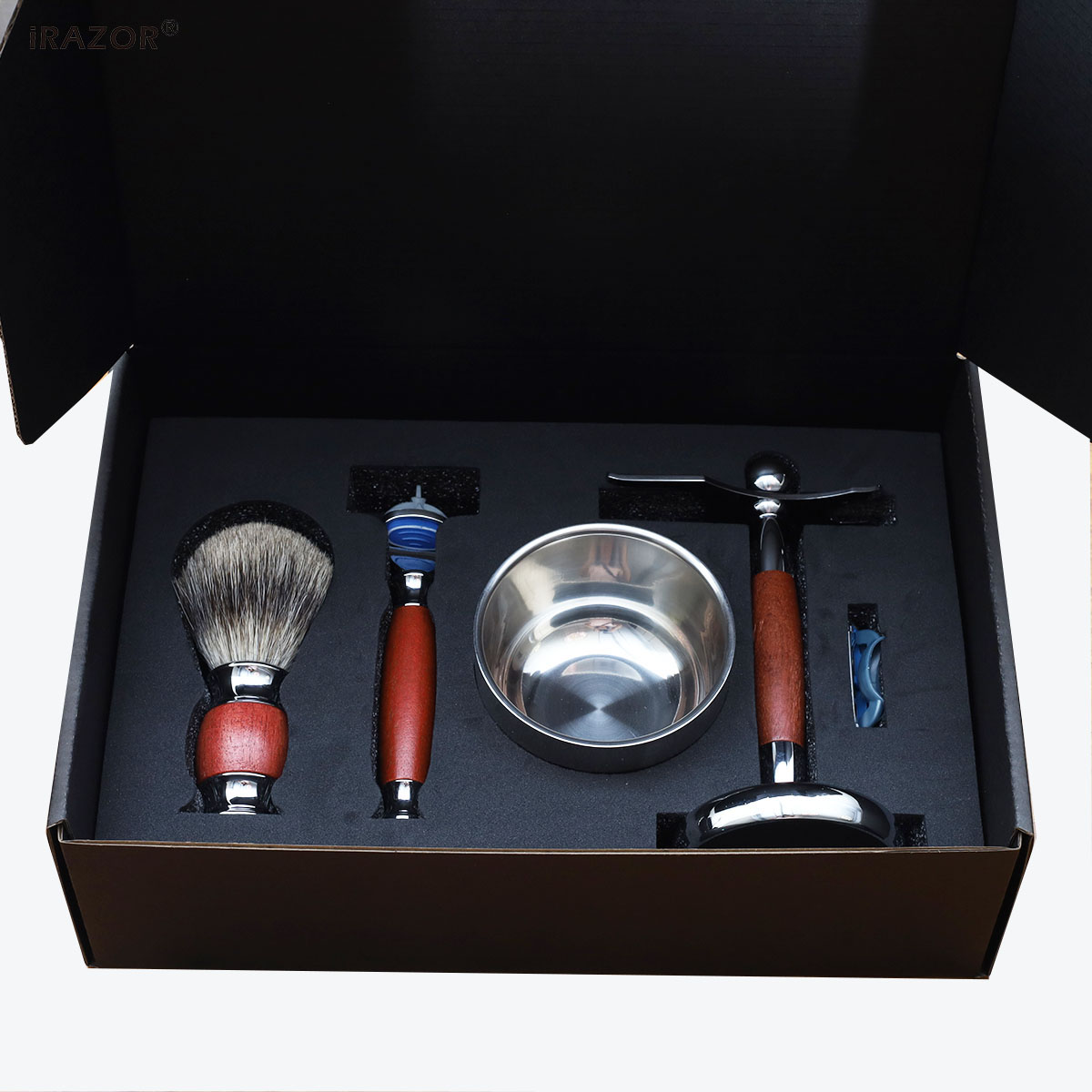 iRAZOR Luxury Men's 5 Blade Ra - đánh giá và giá Men'S Grooming Gift Box