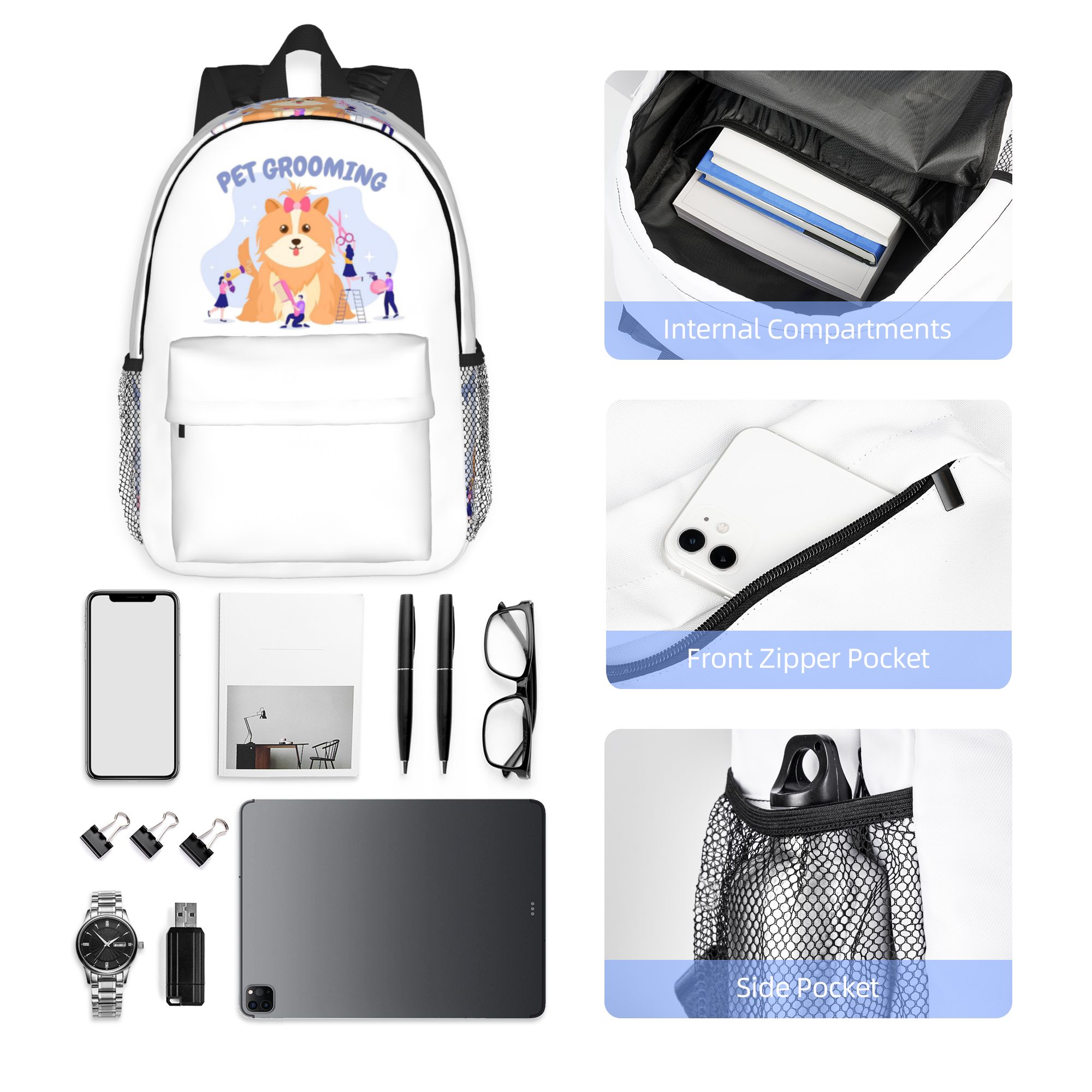 Pet Grooming For Dogs And Cats - đánh giá và giá Men'S Grooming Bag