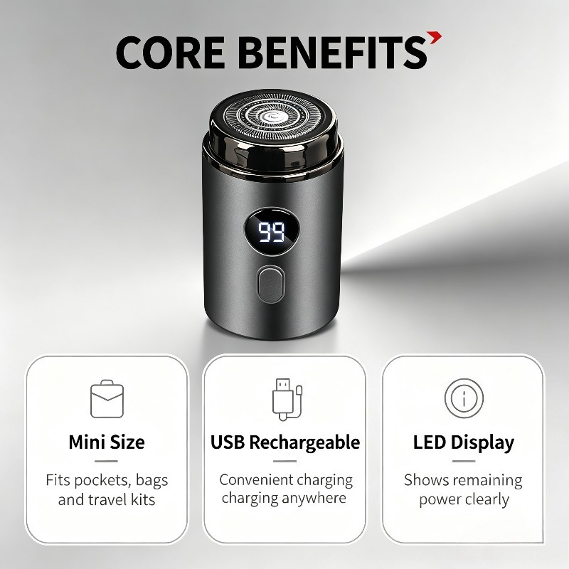 USB Rechargeable Waterproof El - đánh giá và giá Men'S Grooming Gift Box