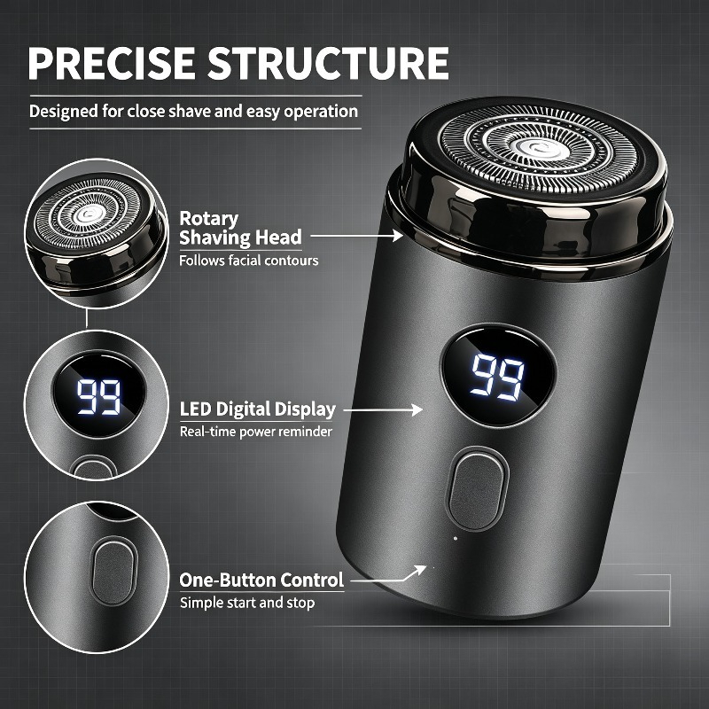 USB Rechargeable Waterproof El - đánh giá và giá Men'S Grooming Gift Box