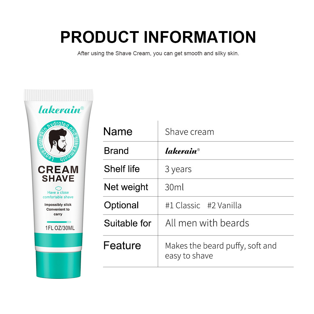 lakerain Shave Cream Shave Gel - đánh giá và giá Men'S Grooming Cream